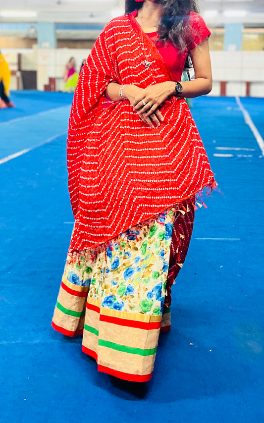 Red chaniya choli