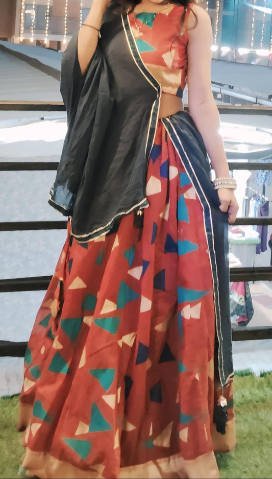 Printed chaniya choli