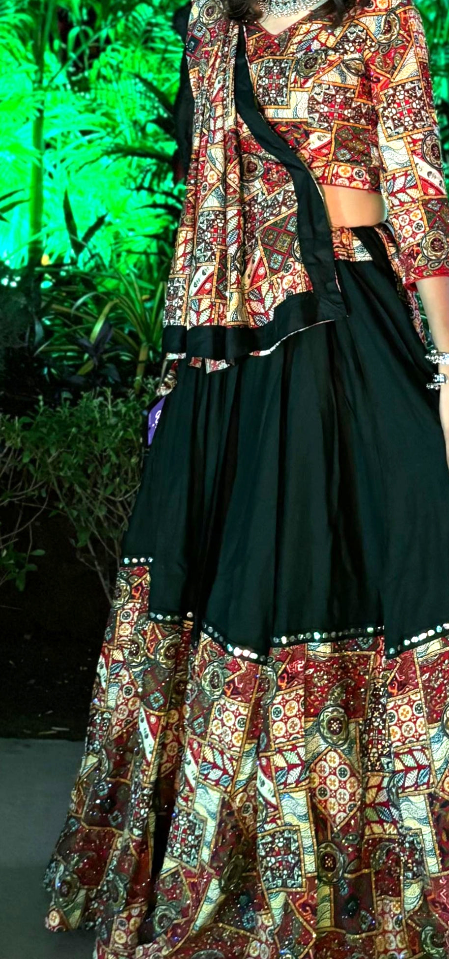 Black chaniya choli