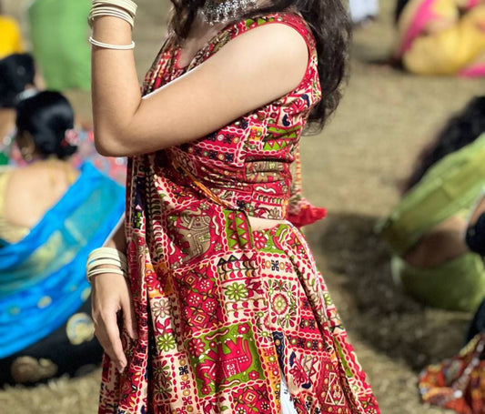 White chaniya choli