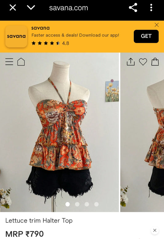 top from savana