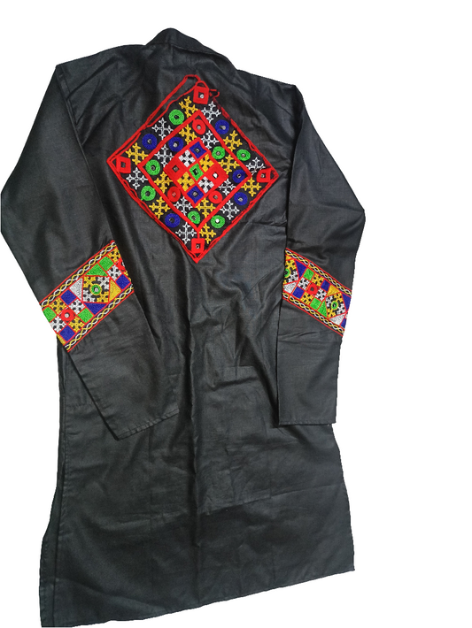 Black kurta