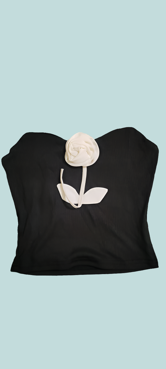 black tube top